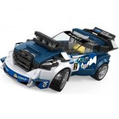 Wange Süper Car Mavi Spor Yarış Arabası 204 Parça Lego thumbnail 6