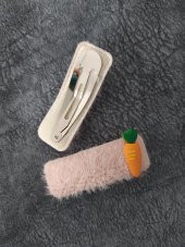 Sevimli Renkli Tokalar Sevimli Kız Çocuk Saç Aksesuarları thumbnail 3