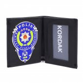 Polis Cüzdanı Mavi Rozetli Cüzdan - 1