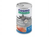 COSMO MAMA YETISKIN KEDI BALIK ETLI KONSERVE MAMASI 24 ADET X 415 GR  70 ETLI PATE - 1