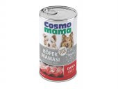 COSMOMAMA Premıum Köpek Dana Etlı Yetıskın Yüksek Enerji Konserve Maması  24 Adet X 415 GR 70 ETLI PATE - 1