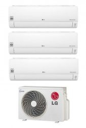 Lg Multi Duvar Tipi Klima (1+3 Sistem 9+9+18 İç 7.1 kw 24 Dış Ünite(Montaj Hariç) - 1