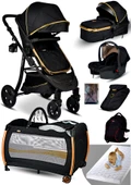 Yeni Doğan Set 9 İn 1 Baby Home 985 Tavel Sistem Bebek Arabası Ve 600 Park Yatak Oyun Parkı Beşik - 1