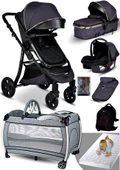 Yeni Doğan Set 9 İn 1 Baby Home 985 Tavel Sistem Bebek Arabası Ve 600 Park Yatak Oyun Parkı Beşik - 2