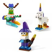 LEGO Classic 500 Parçalık Yaratıcı Şeffaf Parçalar Kutusu (11013) - Çocuk Oyuncak Yapım Seti - 6