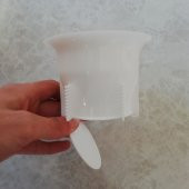 Zambak Plastik Zambak Wc Matik Tek Kapak Posetli - 2