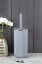 Perotti Lisbone Silver Tuvalet Fırçası Gri 13169 - 1