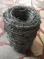 DİKENLİ TEL 250 MT.LİK 1,30*1,30 MM-GALVANİZLİ - 1