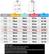 Büyük Beden BATTAL BOY Pamuklu Beyaz Spor Gömlek Uzun Kol thumbnail 4