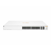 HP Aruba Instant On JL683A 1930-24G, 24Port,  GigaBit, 24 Port PoE, 195W, 4 Port Gigabit SFP, Yönetilebilir, Rack Mount Switch - 1