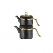 Brioni Selection Granit Takım Çaydanlık Siyah thumbnail 1