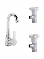 Melin Lavabo Bataryası'' Ara musluk 2 li Set - 1