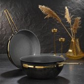 Bioni Selection 24 cm Granit Tava Siyah - 2