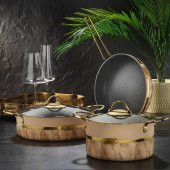 Brioni Selection 28 cm Granit Tava Krem - 2