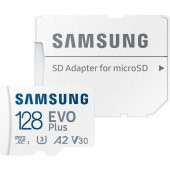 Samsung 128GB EVO Plus U3, V30 MicroSD Hafıza Kartı MB-MC128KA/TR - 1