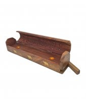 Tütsülük Sandık Ahşap Desenli Oyma Büyük - 3