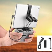 DJI Mini2 Kumanda Tablet Tutucu ve Mikro Uzatma Kablosu thumbnail 12