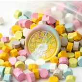 Mühür Mumu 50 Davetiye İçin 150 Boncuk Model: 02 Unicorn thumbnail 1