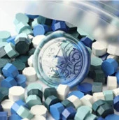 Mühür Mumu 50 Davetiye İçin 150 Boncuk Model: 05 Mavi Gökyüzü thumbnail 1