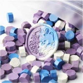 Mühür Mumu 100 Davetiye İçin 300 Boncuk 07 Yaban Mersini Bahçesi - 1