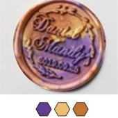 Mühür Mumu 50 Davetiye İçin 150 Boncuk Model: 12 Kraliyet İhtişamı thumbnail 2