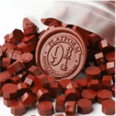 Mühür Mumu 50 Davetiye İçin 150 Boncuk Model: 34 Kestane - 1