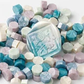 Mühür Mumu 100 Davetiye İçin 300 Boncuk Model: 20 Donmuş Orman thumbnail 1