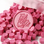 Mühür Mumu 100 Davetiye İçin 300 Boncuk Model: 29 Kızıl Alev thumbnail 1