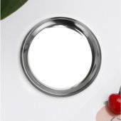 Mühür Mumu Çalışma Tepsisi Paslanmaz Çelik Yuvarlak 10x10cm thumbnail 10