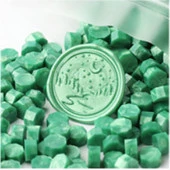 Mühür Mumu 100 Davetiye İçin 300 Boncuk Model: 43 Çam Yeşili thumbnail 1