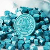 Mühür Mumu 100 Davetiye İçin 300 Boncuk Model: 47 Hırçın Deniz thumbnail 1