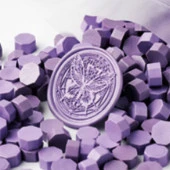 Mühür Mumu 100 Davetiye İçin 300 Boncuk Model: 55 Lavanta - 1