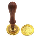 Mühür Mumu Çubuk Sıcak Tutkal 7mm x 27cm 10 lu Amber Kehribar Renk - 2