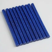 Mühür Mumu Simli Çubuk Sıcak Tutkal 7mm x 10cm 12li Lacivert Renk - 6