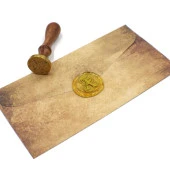 Mühür Mumu Çubuk Sıcak Tutkal 7mm x 27cm 10 lu Amber Kehribar Renk - 11