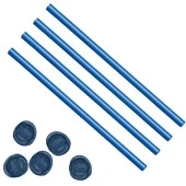 Mühür Mumu Çubuk Sıcak Tutkal 11mm x 30cm 4 lü Lacivert Renk - 1