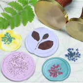 Mührü Mumu Damga 35mm Yuvarlak Boş Bakır Kafa + Gülağacı Sap - 7