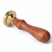Mektup Damga Mühürü Boğa Burcu + 30 Mühür Mumu + Eritme Kaşığı - 3