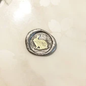 Mektup Damga Mühürü Şirin Tavşan + 30 Mühür Mumu + Kaşık thumbnail 12