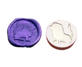 Mektup Damga Mühürü Aslan Burcu + 30 Mühür Mumu + Eritme Kaşığı thumbnail 11