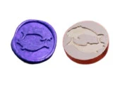 Mektup Damga Mühürü Balık Burcu + 30 Mühür Mumu + Eritme Kaşığı - 11