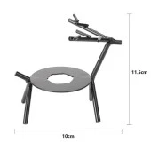 Mühür Mumu Eritme Fırını Geyik Şekli Damga Mühür Düğün Davetiye thumbnail 8