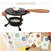 Mühür Mumu Eritme Fırını Boncuk Isıtma Damga Mühür Düğün Davetiye thumbnail 12