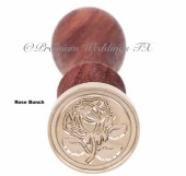 Mektup Damga Mühürü Elegant Rose + 30 Mühür Mumu + Eritme Kaşığı thumbnail 6