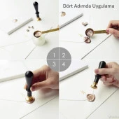 Mektup Damga Mühürü Tree Of Life + 30 Mühür Mumu + Eritme Kaşığı thumbnail 2