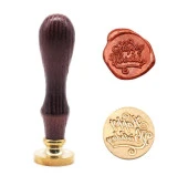 Mektup Damga Mühürü Happy Birthday + 30 Mühür Mumu + Eritme Kaşığı thumbnail 6