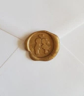 Mektup Damga Mühürü Öpücük Kiss + 30 Mühür Mumu + Eritme Kaşığı thumbnail 11