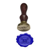 Mektup Damga Mühürü Korsan + 30 Mühür Mumu + Metal Kaşık thumbnail 11