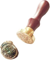 Mektup Damga Mühürü Thank You + 30 Mühür Mumu + Eritme Kaşığı thumbnail 11