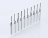 Tungsten Karbür PCB Kesme CNC Freze Ahşap İşleme 2.5mm 10 Adet thumbnail 2